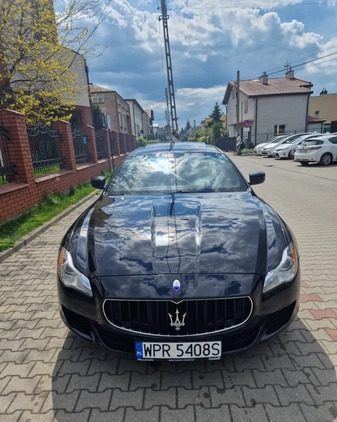 Maserati Quattroporte cena 118000 przebieg: 169500, rok produkcji 2015 z Wysoka małe 46